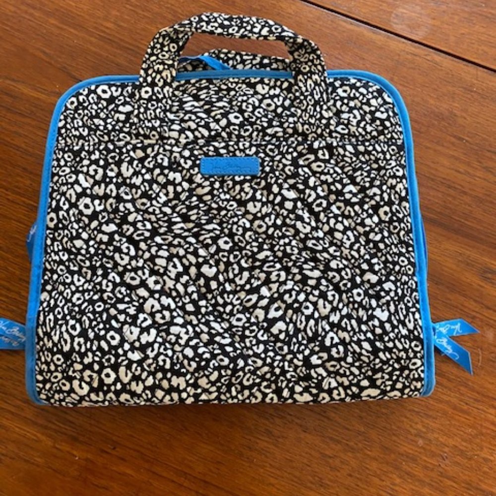 Hanging Vera Bradley toiletry organizer